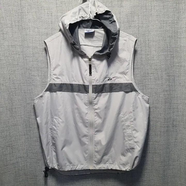 [BUNJANG] Reebok Hooded Vest Windbreaker Size 100 / 리복  바람막이 후드 조끼 베스트 100