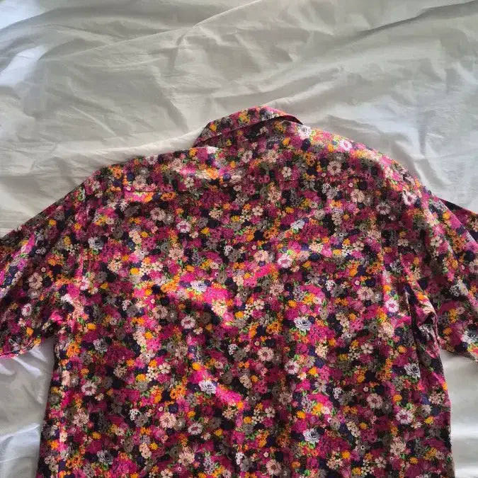 [BUNJANG] Floral Shirt Free Size / 플로럴 셔츠 FREE 사이즈