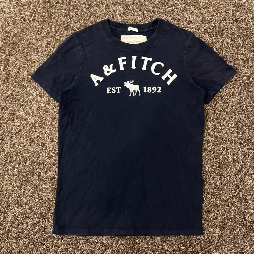 [BUNJANG] Abercrombie &amp; Fitch Logo T-Shirt / M 아베크롬비 로고 반팔 티셔츠
