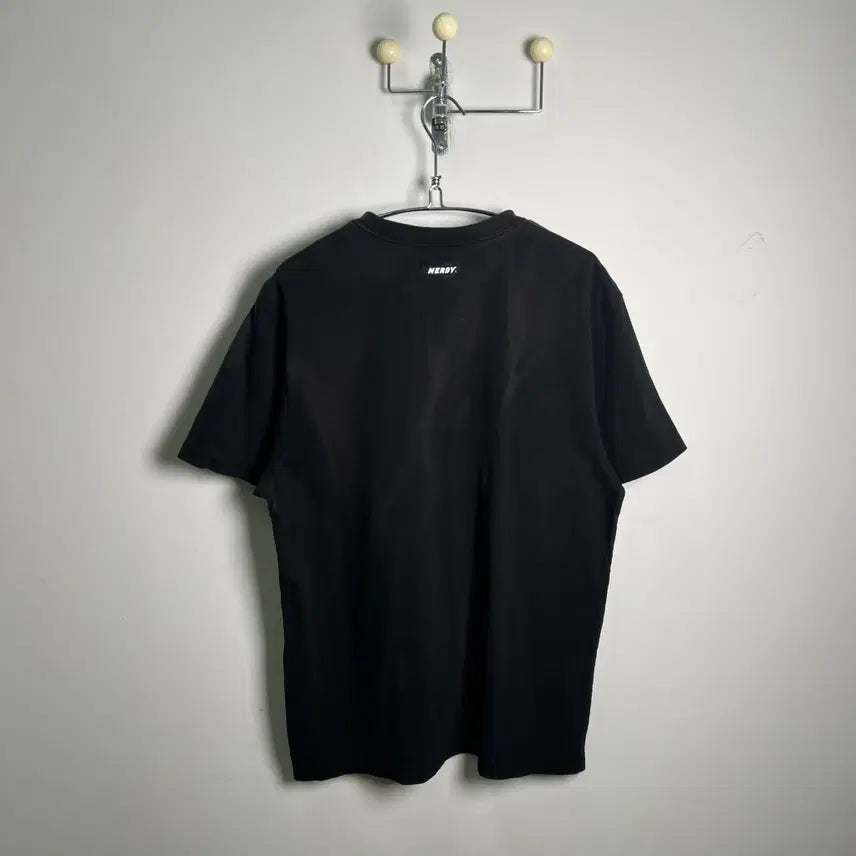 [BUNJANG] Nerdy Black Short Sleeve T-Shirt Size S / NERDY 널디 블랙 반팔 티셔츠 S