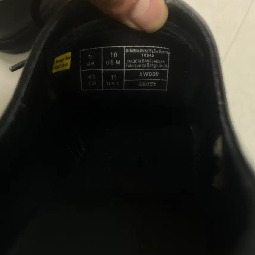[BUNJANG] Dr. Martens 1461 Derby Shoes Black (280) / 닥터마틴 1461 280