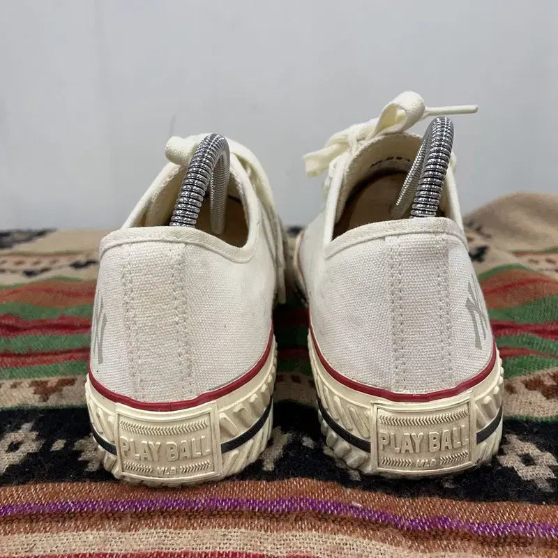 [BUNJANG] MLB New York Yankees Canvas Sneakers Shoes 240 X01674 / MLB 뉴욕양키스 캔버스화 스니커즈 240 X01674