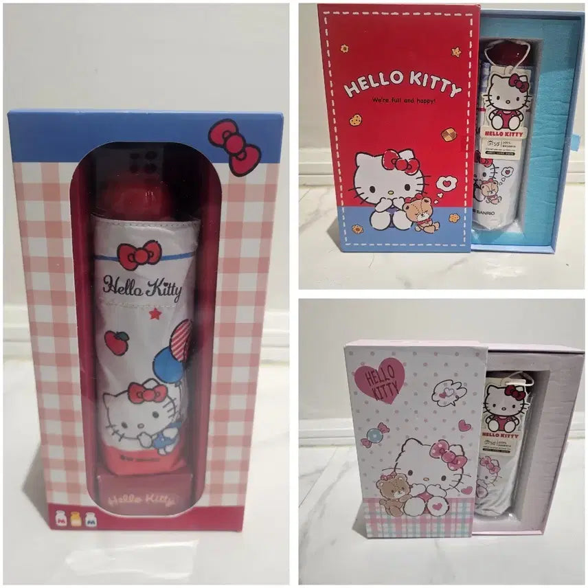 [BUNJANG] Hello Kitty Folding Umbrella / 헬로키티 접이식 우산