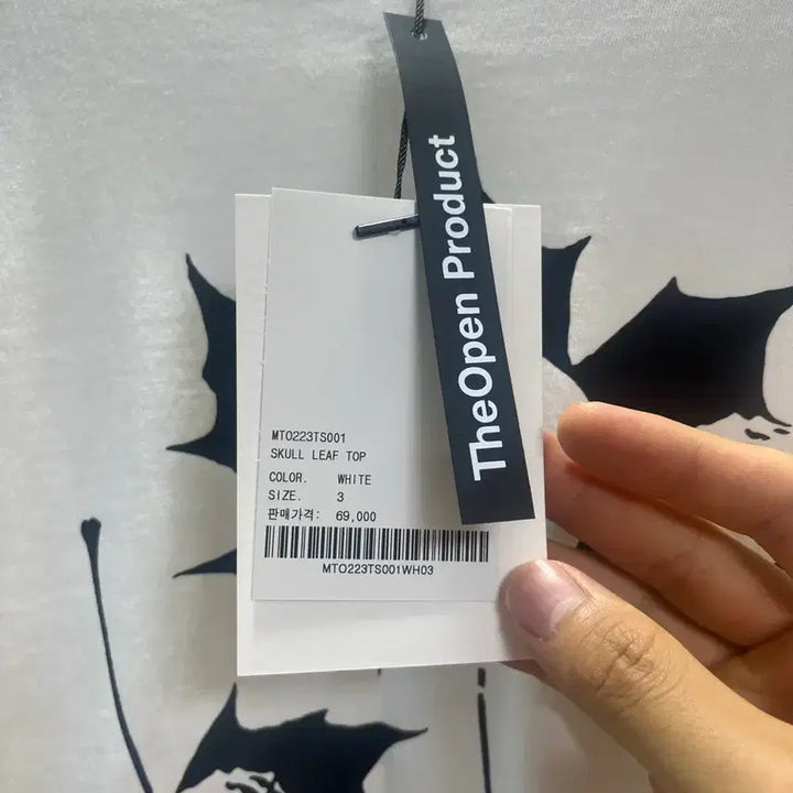 [BUNJANG] TheOpen Product Short Sleeve T-Shirt White / 더 오픈 프러덕트 The open product 반팔 티셔츠 화이트