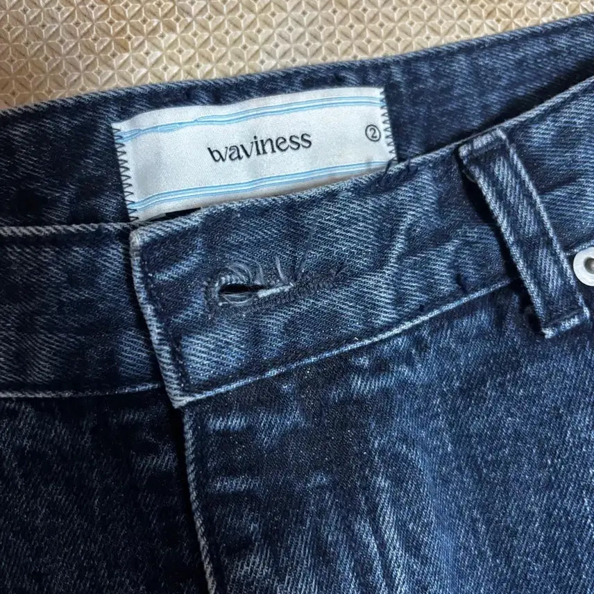 [BUNJANG] Waveness Panorama Washing Flare Denim Pants - Washing Blue / 웨이비니스 파노라마 워싱 플레어 데님 팬츠 - 워싱 블루