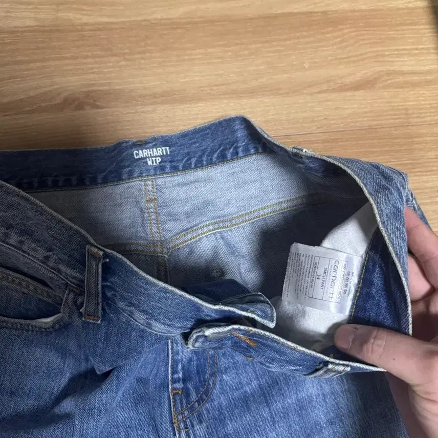 [BUNJANG] Carhartt WIP Jeans Light Wash / 칼하트 wip 청바지