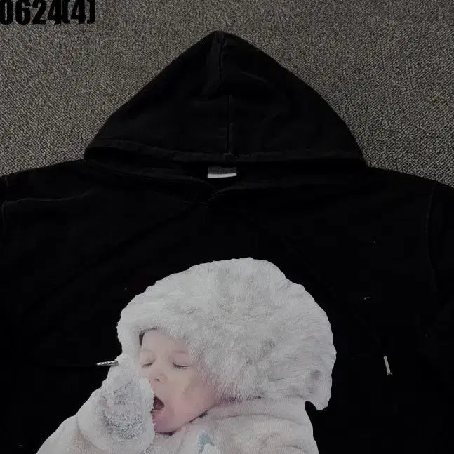 [BUNJANG] Acme de la vie Baby Hoodie Black / 아크메드라비 베이비 후드티 블랙 0624