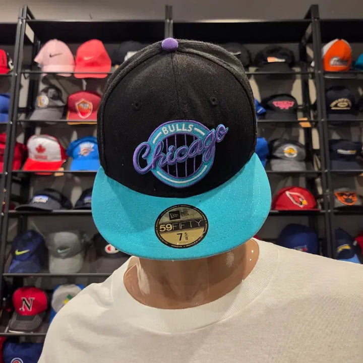 [BUNJANG] Vintage Chicago Bulls New Era Snapback Hat / [빈티지] USA 모자 스냅백/시카고불스 뉴에라