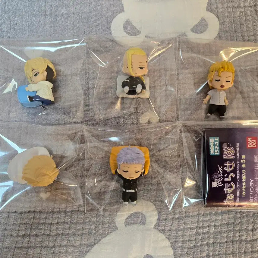 [BUNJANG] Tokyo Revengers Nemurasetai Figure Bundle Set / 도쿄리벤저스 네무라세타이(일괄)