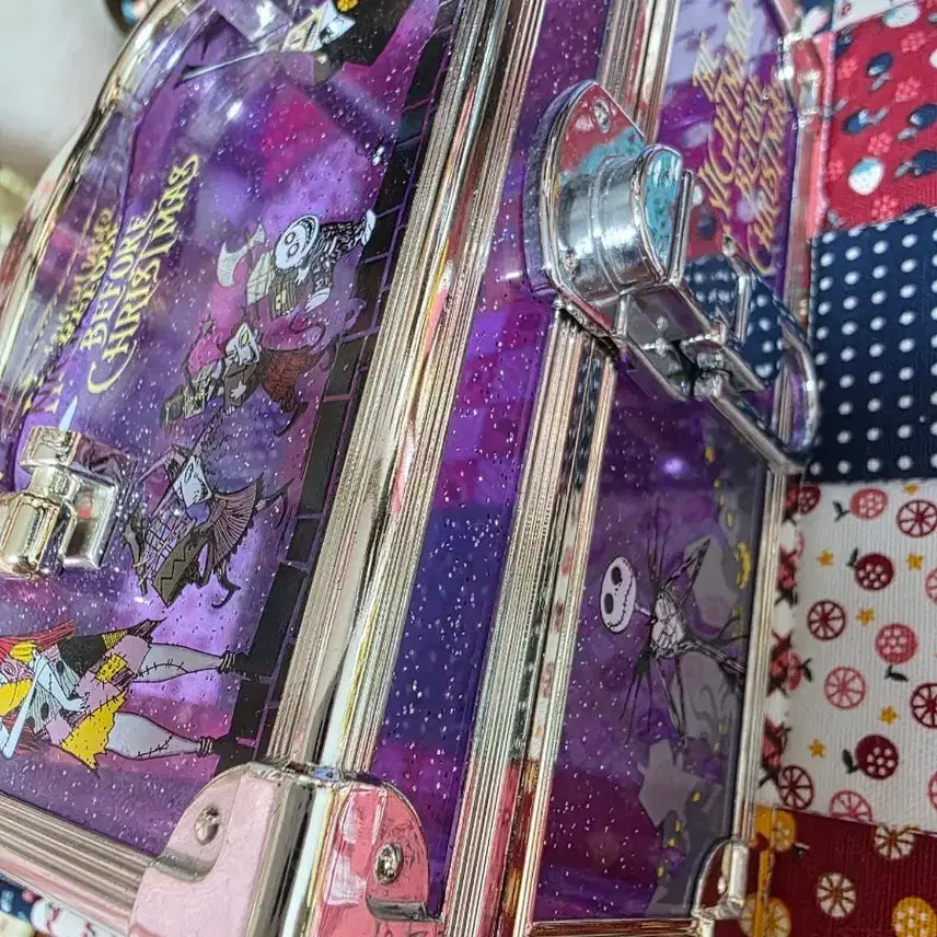 [BUNJANG] Vintage The Nightmare Before Christmas Halloween Vanity Case / 빈티지 크리스마스의 악몽 할로윈 버니티케이스