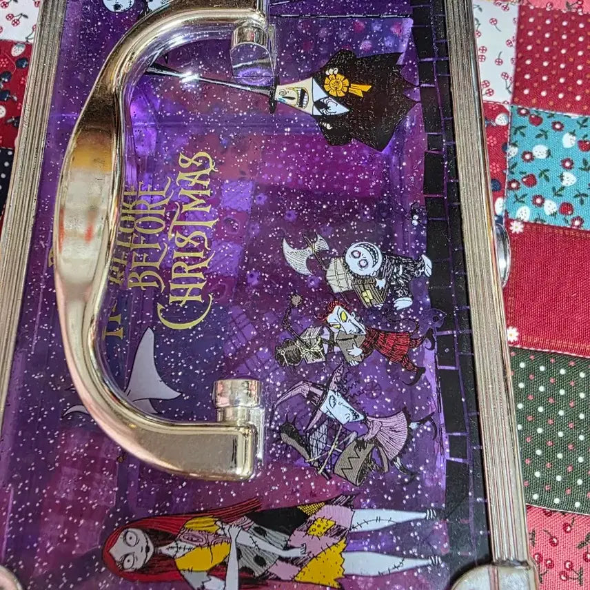 [BUNJANG] Vintage The Nightmare Before Christmas Halloween Vanity Case / 빈티지 크리스마스의 악몽 할로윈 버니티케이스