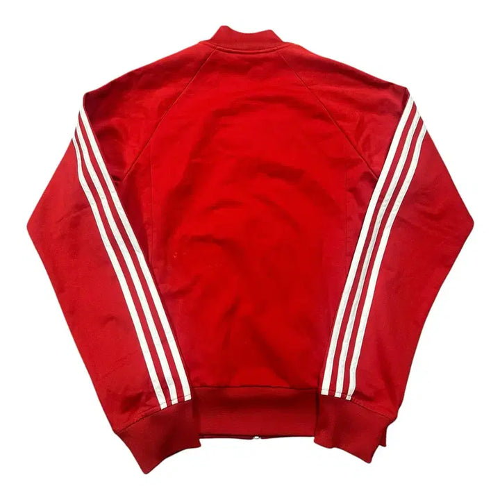 [BUNJANG] Adidas Superstar Red Track Top Jersey / (바배) 아디다스 슈퍼스타 레드 트랙탑 져지