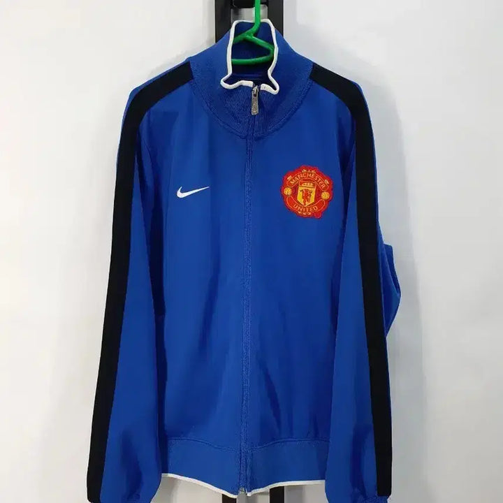 [BUNJANG] Nike Manchester United Track Top Jersey Blue L / 나이키 맨유 져지 블루 트랙탑 L