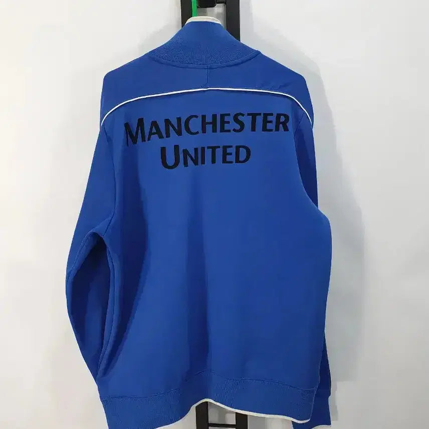 [BUNJANG] Nike Manchester United Track Top Jersey Blue L / 나이키 맨유 져지 블루 트랙탑 L
