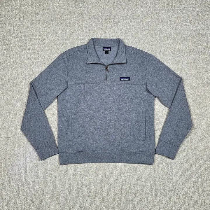 [BUNJANG] Patagonia P-6 Label Organic Cotton Quarter Zip Sweatshirt / [파타고니아] P-6 라벨 오가닉 코튼 쿼터집 맨투맨 | A00410