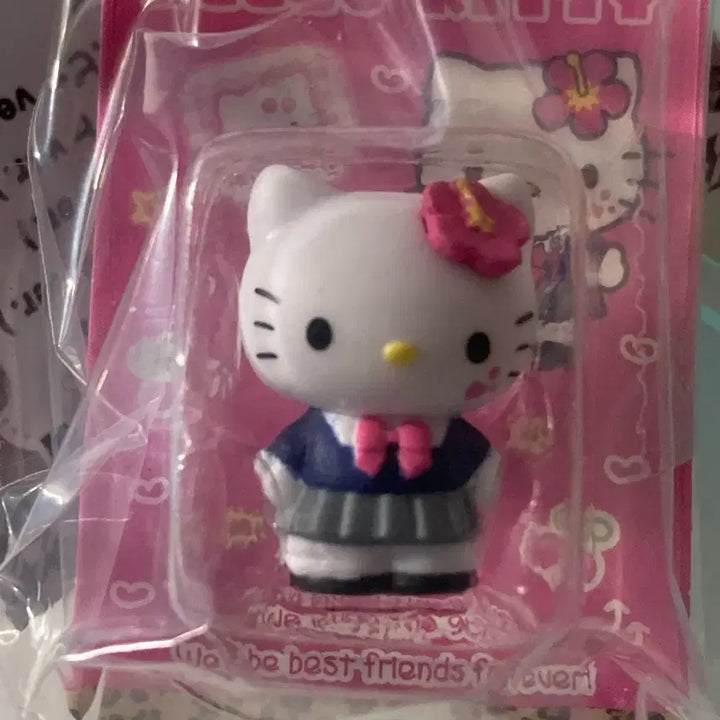 [BUNJANG] Bandai Sanrio Hello Kitty Miniature Figure Gacha (New) / 새상품)반다이 산리오 헬로키티 패키지 미니어처 피규어 가챠/교복/갸루교복