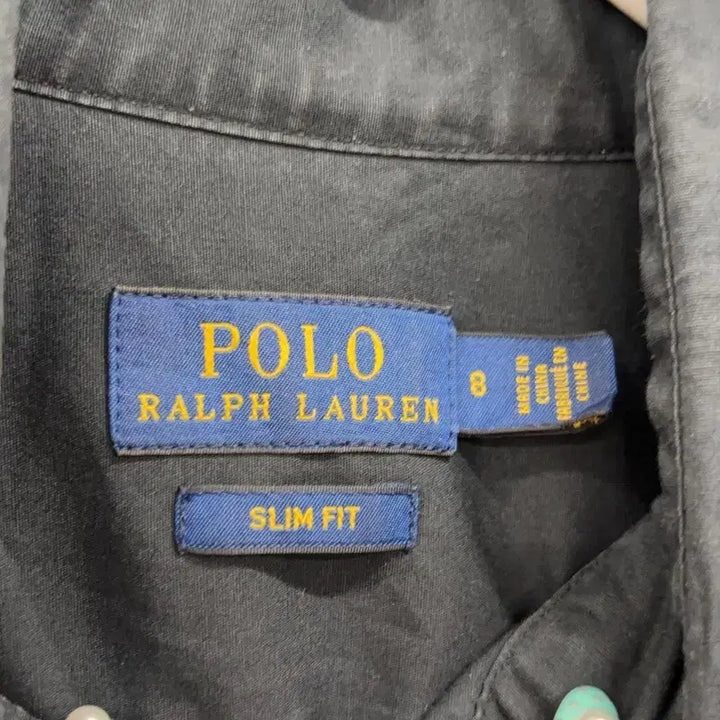 [BUNJANG] Polo Ralph Lauren Slim Fit Shirt Size 8 / 폴로 랄프로렌 슬림핏 셔츠 8 P00349