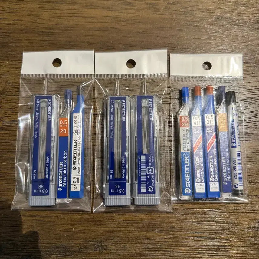 [BUNJANG] Staedtler Discontinued 0.5mm Mechanical Pencil Lead (10 Pack) Bundle Set / 스테들러 단종된 0.5 샤프심 10개 일괄 판매합니다
