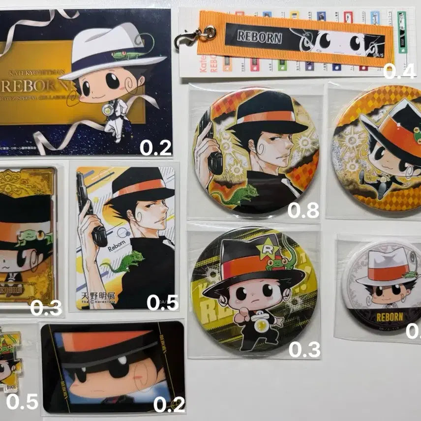[SOLD OUT] 가정교사 히트맨 리본 가히리 리본 굿즈 모음 (캔뱃지,포카,키링)