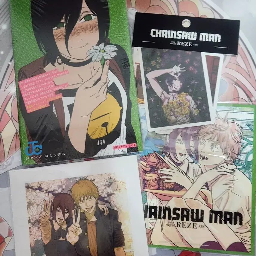 [BUNJANG] Chainsaw Man: The Movie - Reze Arc Exclusive Merchandise Set (Sealed Bundle) / 미개봉 일괄 택포 4 체인소맨 레제편 영화 특전 굿즈세트