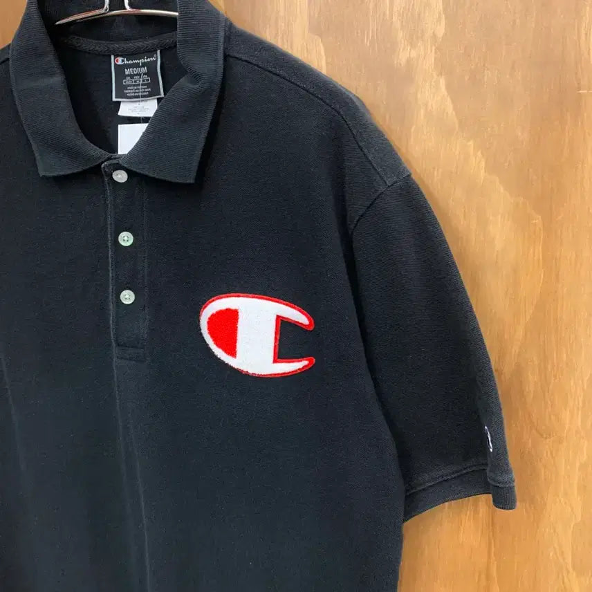[SOLD OUT] Champion 챔피온 빅로고 반팔카라티