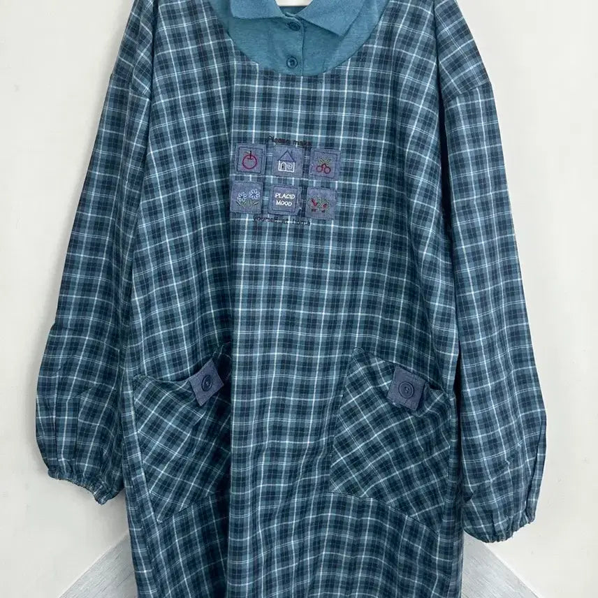 [SOLD OUT] 일본빈티지 러블리 하구미 모리걸 레이어드 청 데님 롱스커트 코디세트