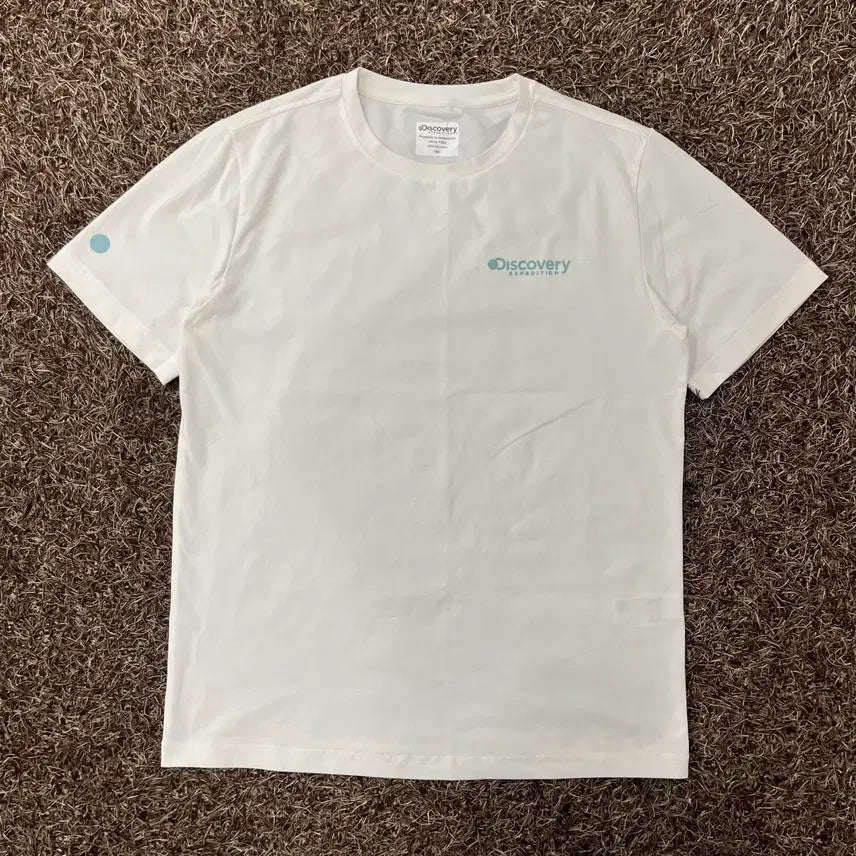 [SOLD OUT] 100 디스커버리 화이트 반팔 티셔츠
