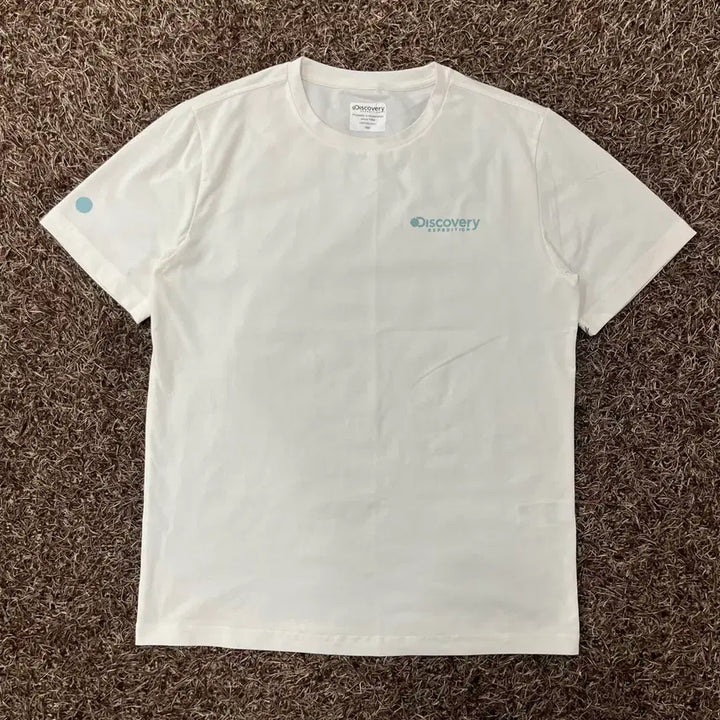 [SOLD OUT] 100 디스커버리 화이트 반팔 티셔츠