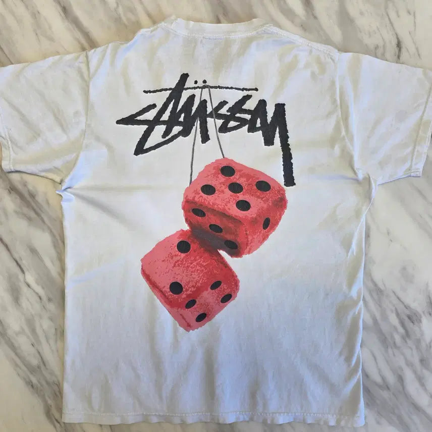 [SOLD OUT] 스투시 퍼지 다이스 반팔 티셔츠