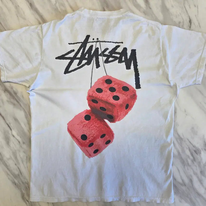 [SOLD OUT] 스투시 퍼지 다이스 반팔 티셔츠