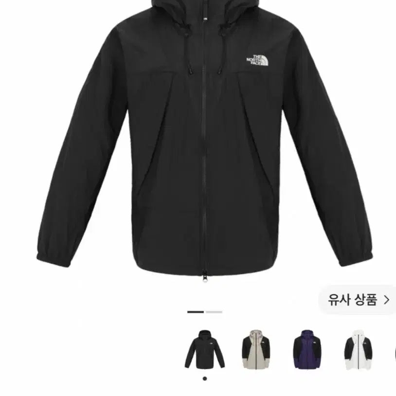[SOLD OUT] 노스페이스 바람막이 자켓 블랙