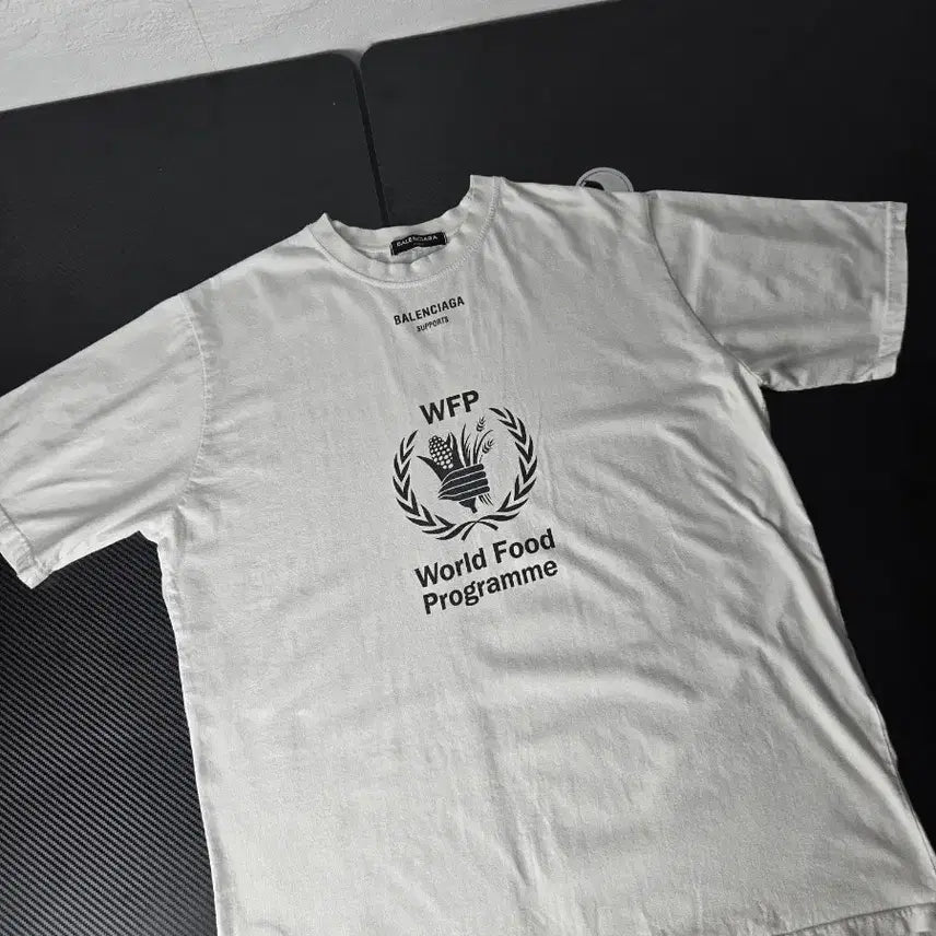 [SOLD OUT] 발렌시아가 WFP 반팔 티셔츠 화이트