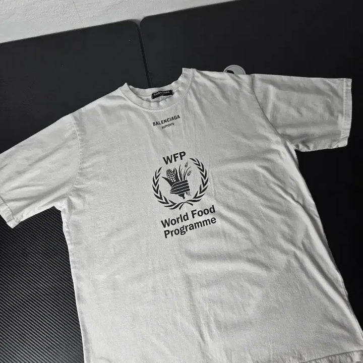 [SOLD OUT] 발렌시아가 WFP 반팔 티셔츠 화이트