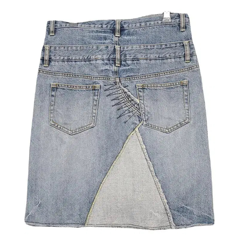 [SOLD OUT] 재팬 빈티지 디테일 데님 스커트 M