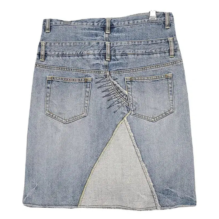 [SOLD OUT] 재팬 빈티지 디테일 데님 스커트 M