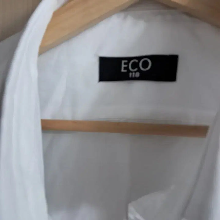 [SOLD OUT] ECO 셔츠 화이트 남성