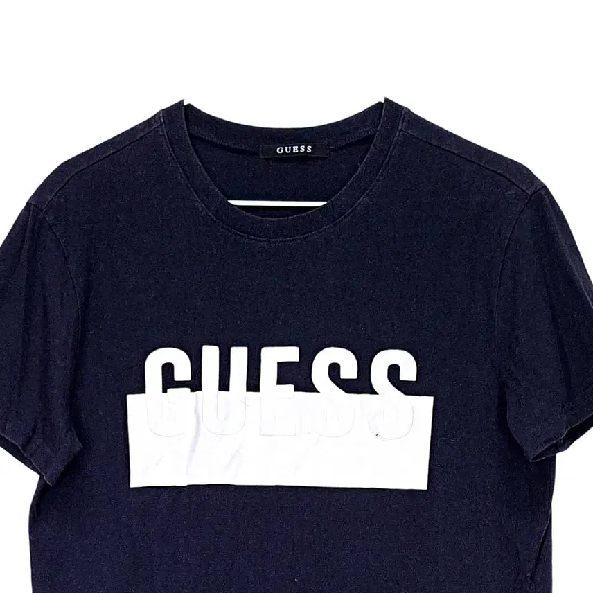 [SOLD OUT] 게스 여성 키치한 반팔티 95 블랙 08313