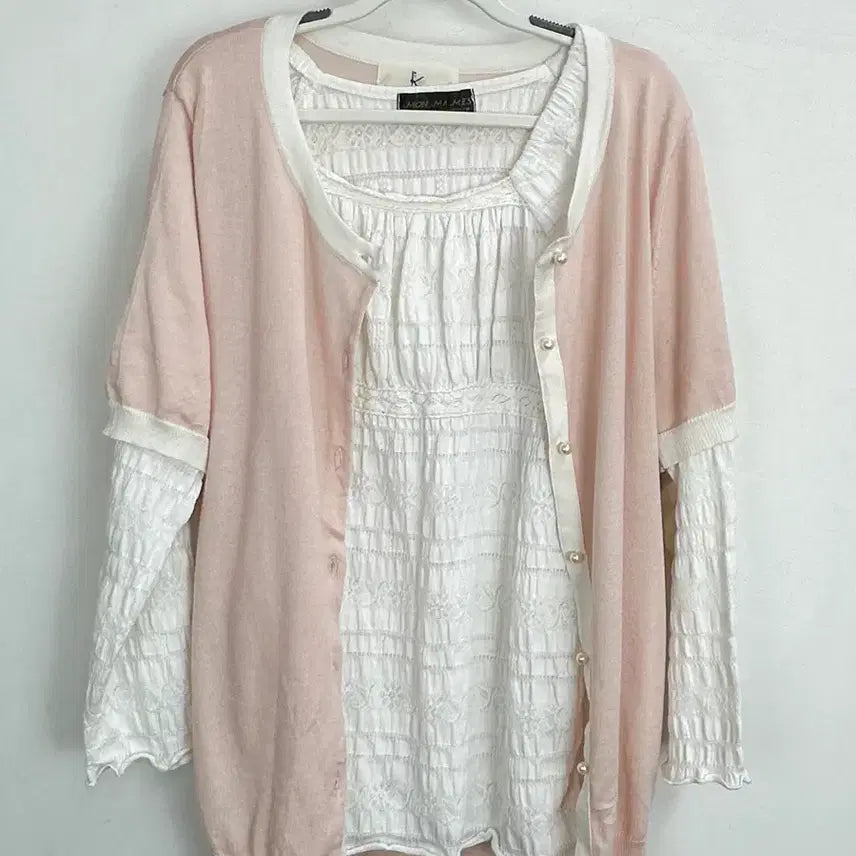 [SOLD OUT] 일본빈티지 러블리 슈슈룬 바닐라 히메 레이어드 미디스커트 코디세트