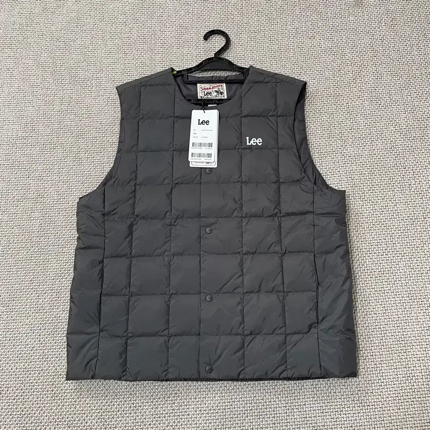 [SOLD OUT] L LEE 새상품 라운드넥 패딩 조끼 B.7069