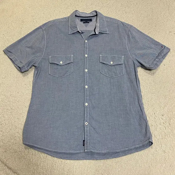 [SOLD OUT] 타미힐피거 반팔 셔츠 xxl
