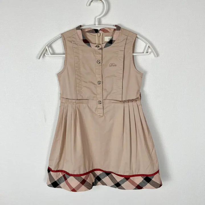 [SOLD OUT] 닥스 여름 원피스 베이지 민소매 나시 아동 110 5 라덴 빈티지