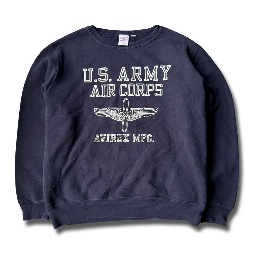[SOLD OUT] 아비렉스 U.S. ARMY AIR CORPS 네이비 스웻셔츠
