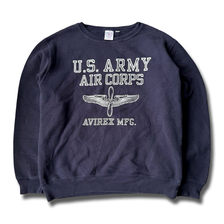 [SOLD OUT] 아비렉스 U.S. ARMY AIR CORPS 네이비 스웻셔츠