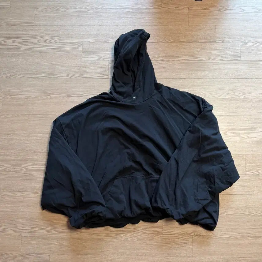[SOLD OUT] 이지갭 발렌시아가 로고 후드티 블랙