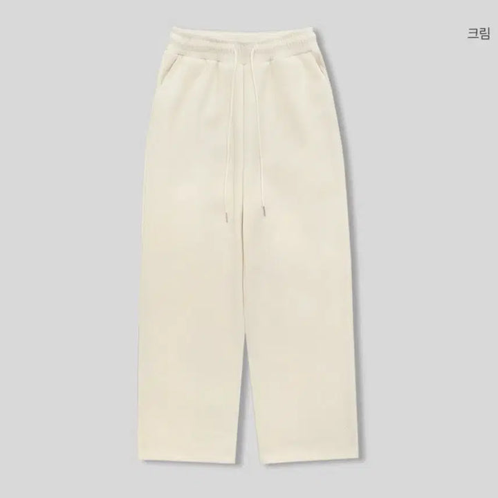 [SOLD OUT] 새상품) 98도씨 [자체제작] 올라프 융기모 밴딩 와이드팬츠