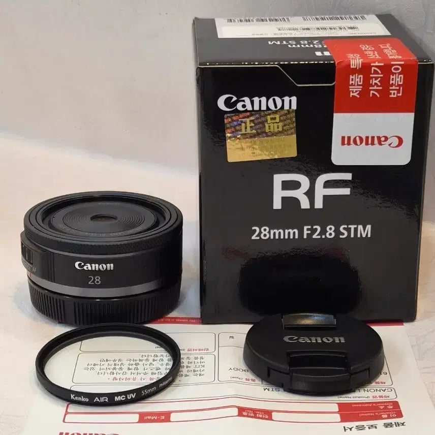 [SOLD OUT] 캐논정품 rf 28mm f2.8 stm