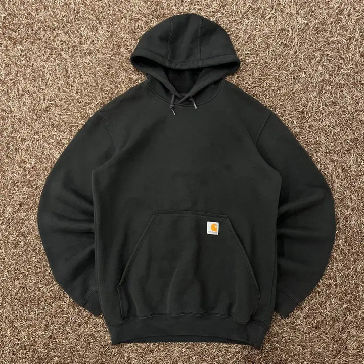 [SOLD OUT] S 칼하트 사각로고 후드티