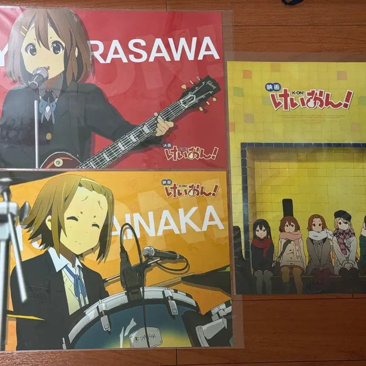 [BUNJANG] K-ON! 3-Poster Subway Set / 케이온 포스터 3종 서브웨이