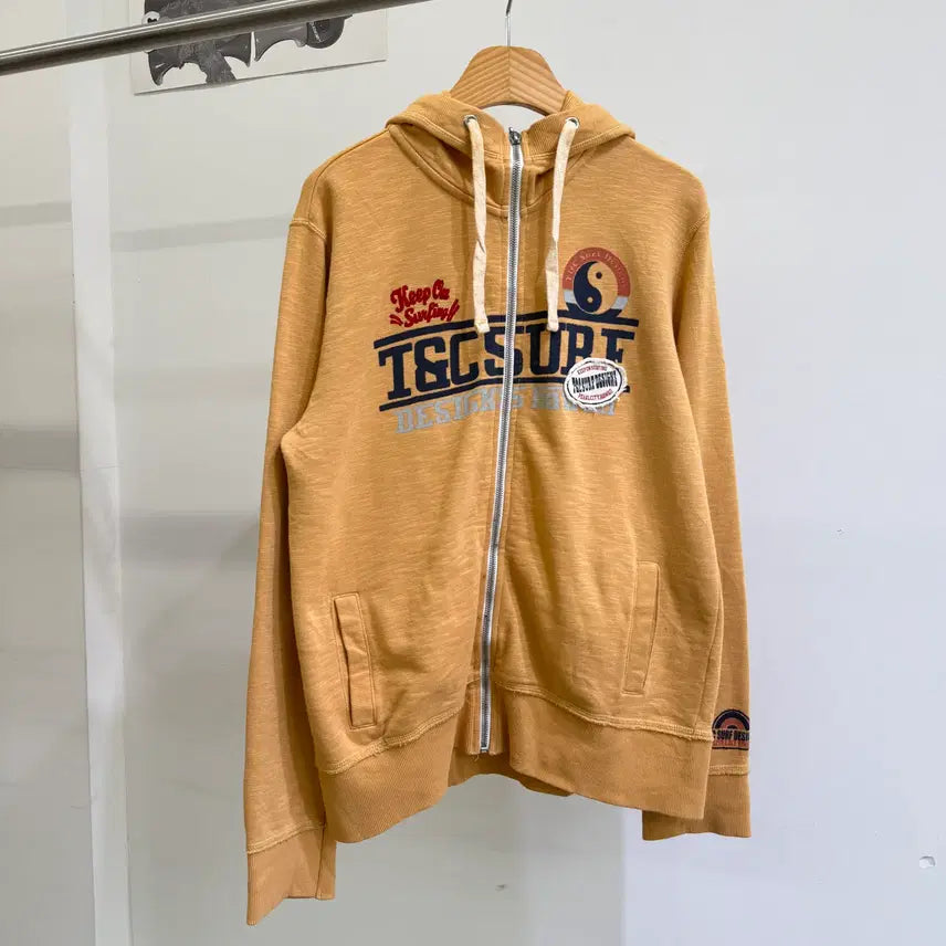 [SOLD OUT] T&amp;C SURF 후드 집업