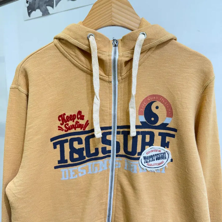 [SOLD OUT] T&amp;C SURF 후드 집업